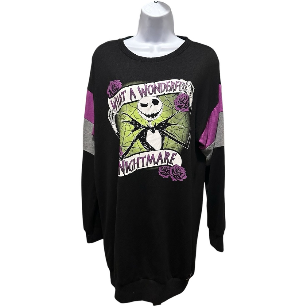 Disney What A Wonderful Nightmare Before Christmas Sweatshirt Medium